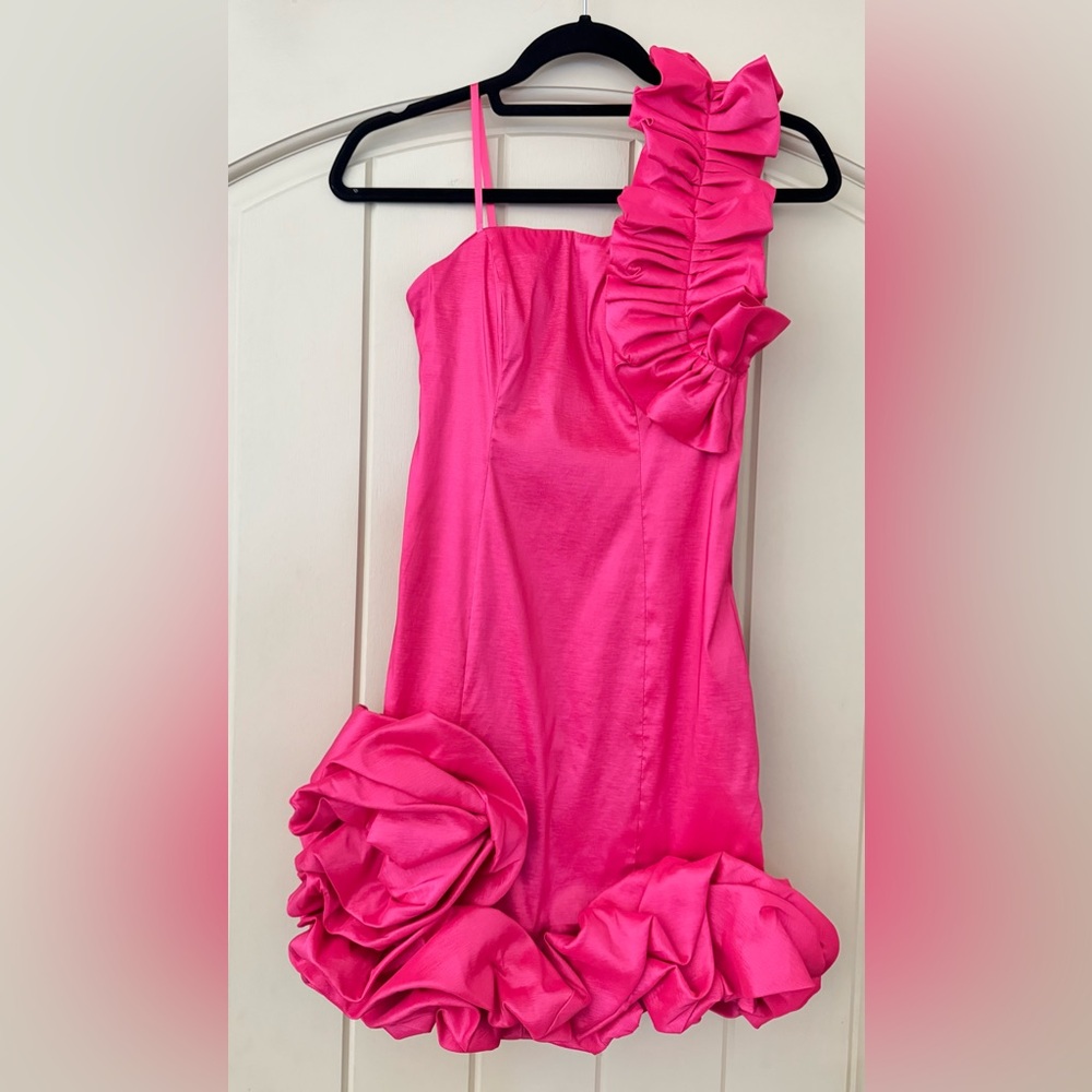 Elegant Dillards City Vibe Pink Dress